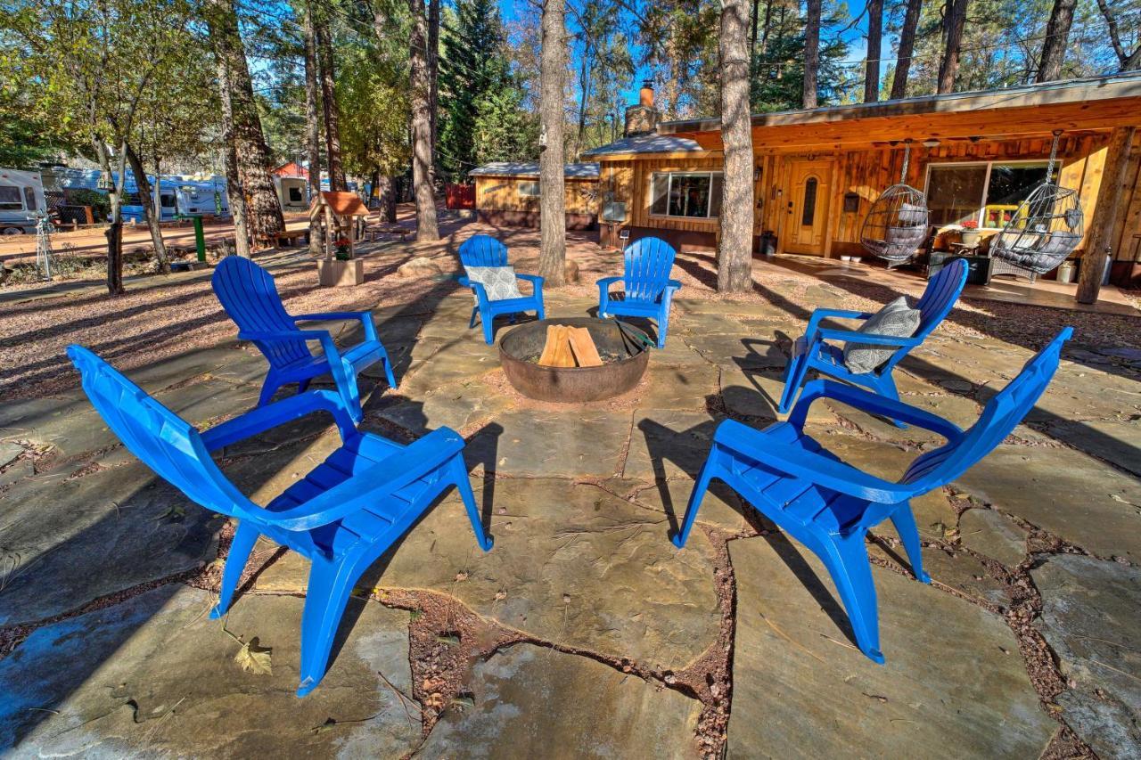 Cozy Cabin Retreat With Patio And Fenced Yard Payson Luaran gambar